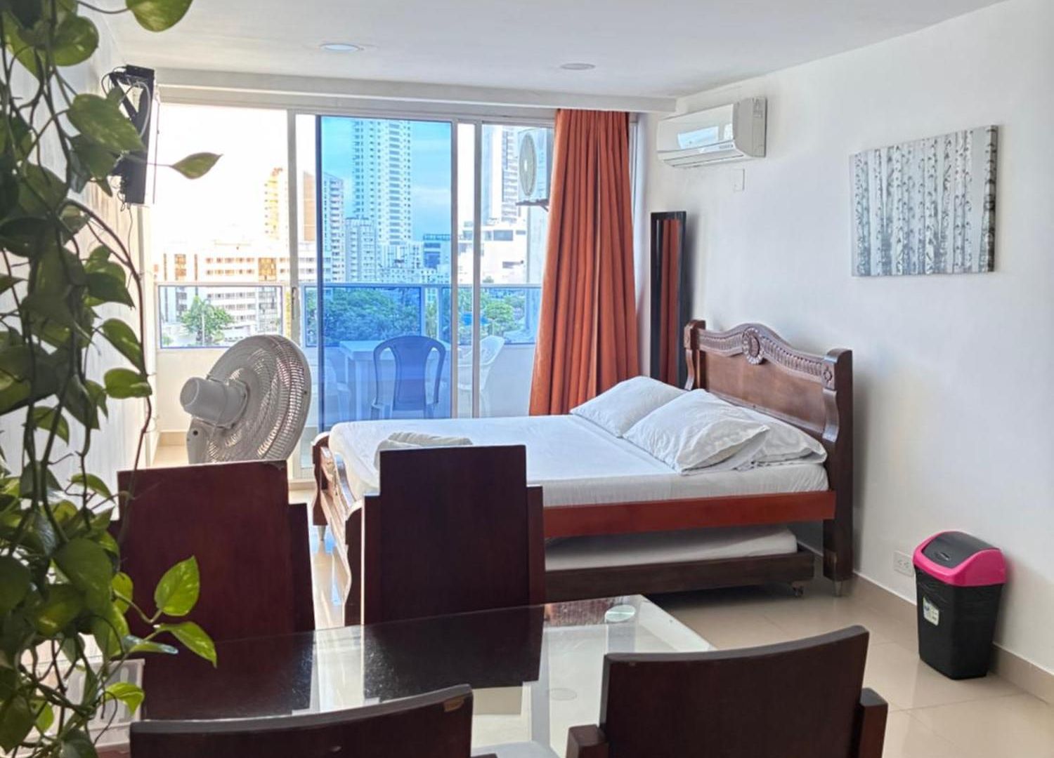Apartamento Fabuloso Estudio Con Vista Al Laguito Cartagena