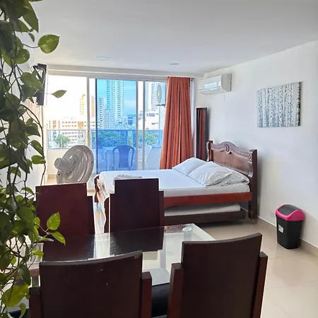 Apartment Fabuloso Estudio Con Vista Al Laguito Cartagena